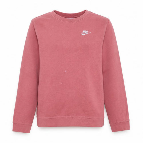 Nike Girls Pink Crew Neck Pullover Sweatshirt XL 158-170cm Cotton Blend