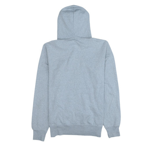 Champion Men's Grey Full Zip Hoodie Size M Lightweight Fleece