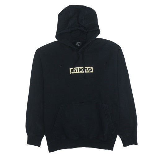 Nike Women’s Black Hoodie XL Pullover Just Do It Logo Cotton Sweatshirt