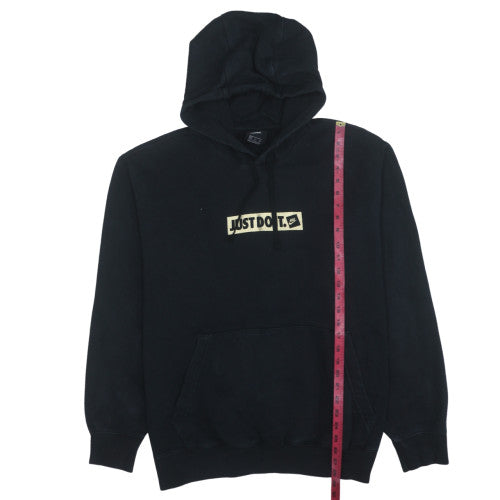 Nike Women’s Black Hoodie XL Pullover Just Do It Logo Cotton Sweatshirt