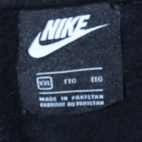 Nike Women’s Black Hoodie XL Pullover Just Do It Logo Cotton Sweatshirt