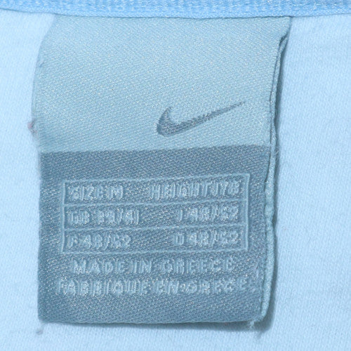 Nike Men's Blue Graphic Logo Pullover Sweatshirt M