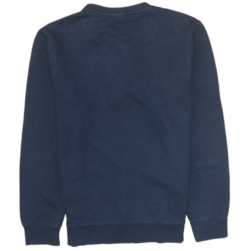 Champion Boys Black Pullover Sweatshirt 13-14 Years Crew Neck Logo Print