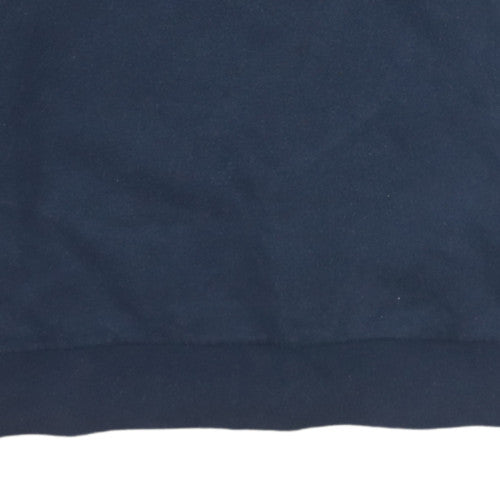 Champion Boys Black Pullover Sweatshirt 13-14 Years Crew Neck Logo Print