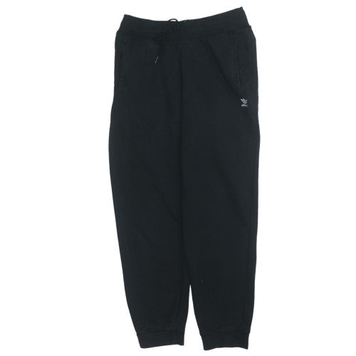 Adidas Womens Black Cotton Blend Jogger Sweatpants Size 18