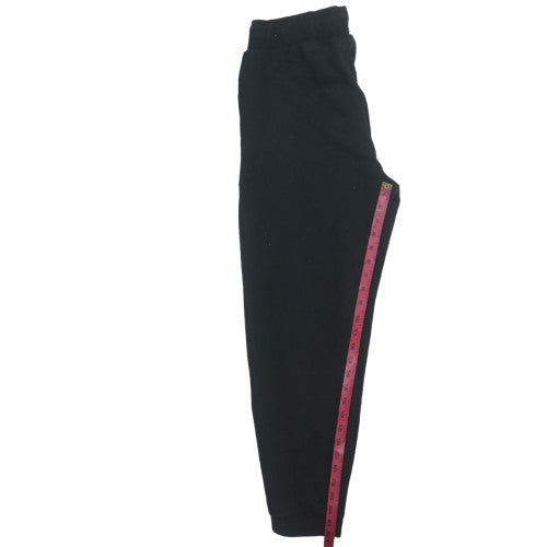 Adidas Womens Black Cotton Blend Jogger Sweatpants Size 18