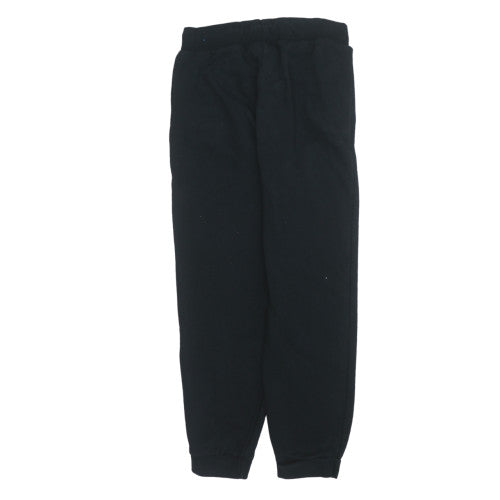 Adidas Womens Black Cotton Blend Jogger Sweatpants Size 18