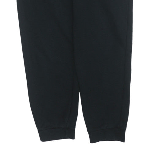 Adidas Womens Black Cotton Blend Jogger Sweatpants Size 18