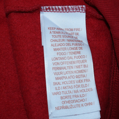 Levi's Boys Red Graphic Logo Pullover Sweatshirt 16 Years