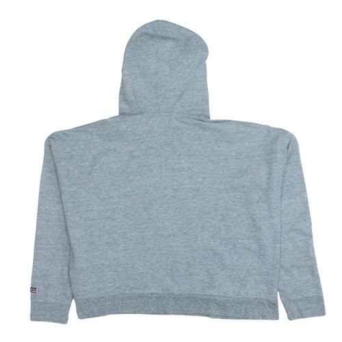 Levi's Womens Grey Small Pullover Hoodie with Logo Print