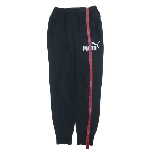 Puma Mens Black XS Sweatpants Jogger Cotton Blend Casual