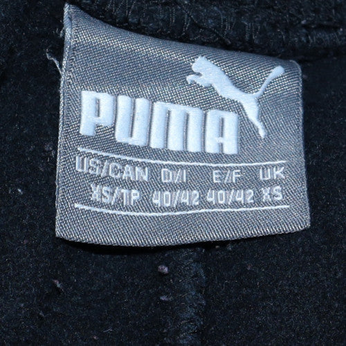 Puma Mens Black XS Sweatpants Jogger Cotton Blend Casual