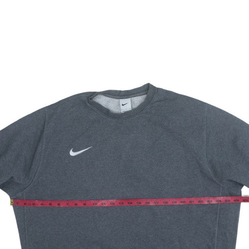Nike Womens Grey Crew Neck Sweatshirt XL Cotton Blend Casual