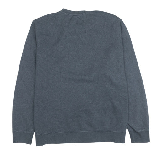 Nike Womens Grey Crew Neck Sweatshirt XL Cotton Blend Casual