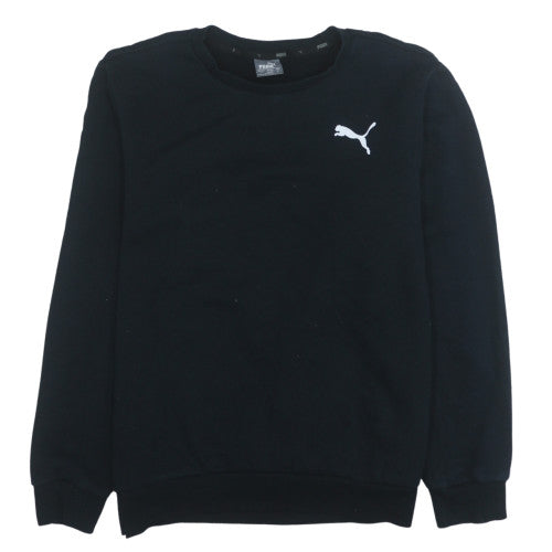 Puma Men’s Black Crew Neck Pullover Sweatshirt Size L