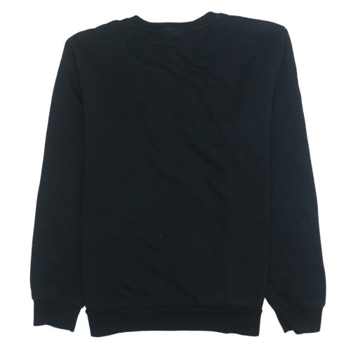 Puma Men’s Black Crew Neck Pullover Sweatshirt Size L