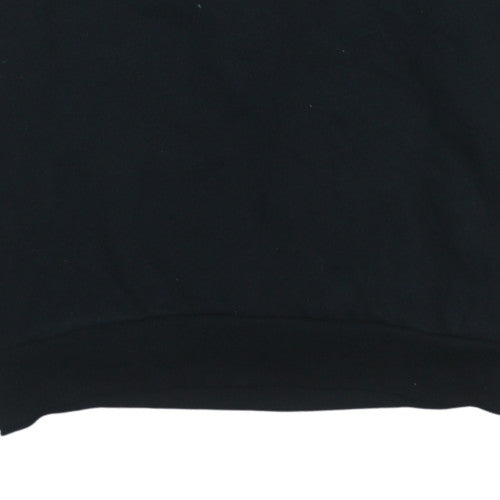 Puma Men’s Black Crew Neck Pullover Sweatshirt Size L