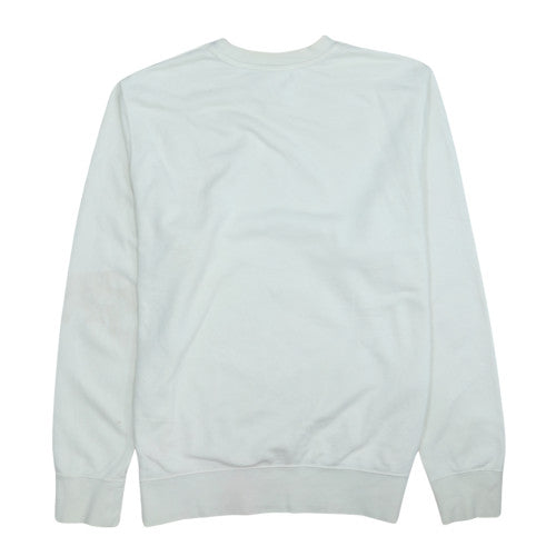 Nike Men's Ivory Crew Neck Pullover Sweatshirt M Regular Fit