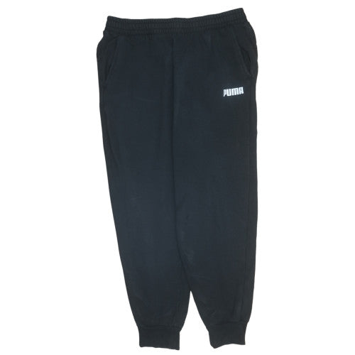 Puma Men's Black XL Jogger Trousers with Logo