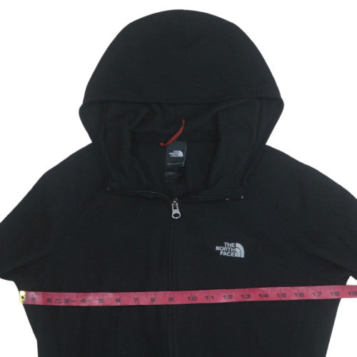 The North Face Women's Black Full Zip Fleece Hoodie Size M