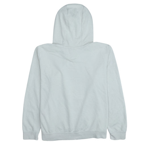 Nike Women White XL Pullover Hoodie with Logo Front Pocket