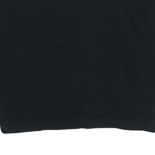 Levi's Men's Black Striped Long Sleeve Cotton T-Shirt Size M