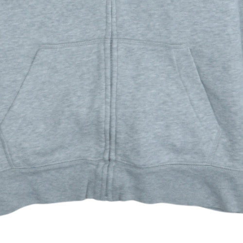GAP Kids Boys Grey Full Zip Hoodie 12-13 Years, Hooded Sweatshirt