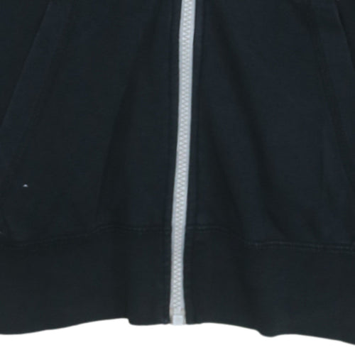 Nike Men's Black Full Zip Hoodie Size M Sportswear Sweatshirt