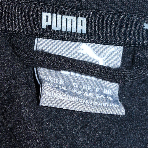 Puma Womens Black Full Zip Hoodie Medium Hooded Sweatshirt