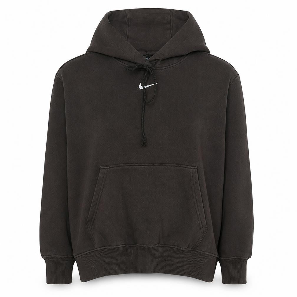 Nike Womens Brown Pullover Hoodie XS Cotton Blend Casual Sweatshirt