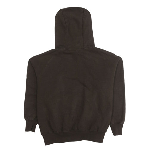 Nike Womens Brown Pullover Hoodie XS Cotton Blend Casual Sweatshirt