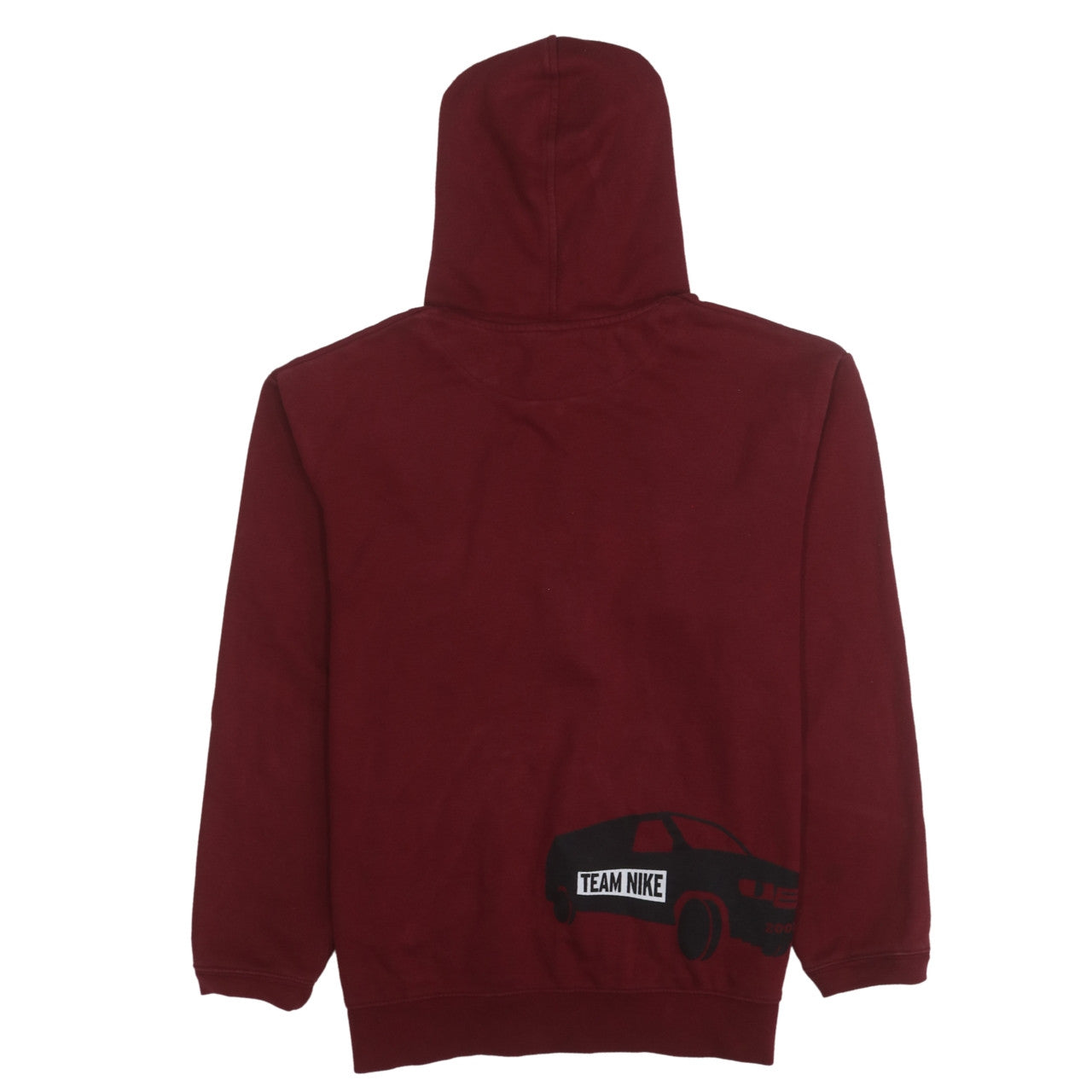 Nike Men's Red Full Zip Hoodie M Graphic Team Sportswear