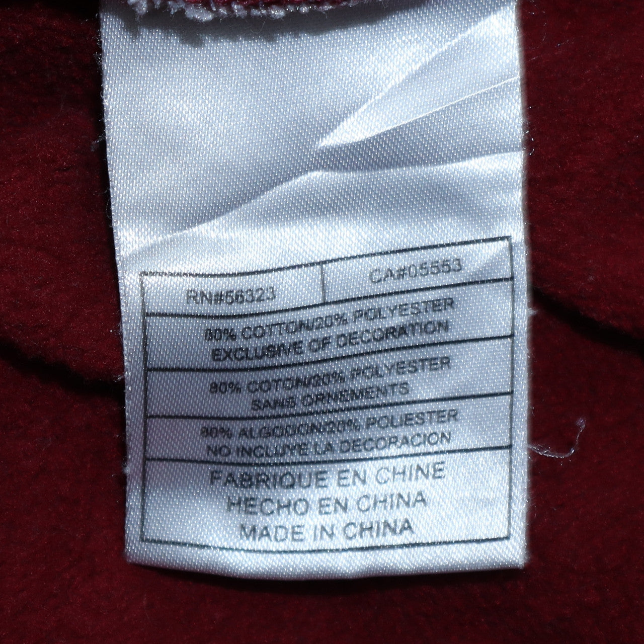 Nike Men's Red Full Zip Hoodie M Graphic Team Sportswear