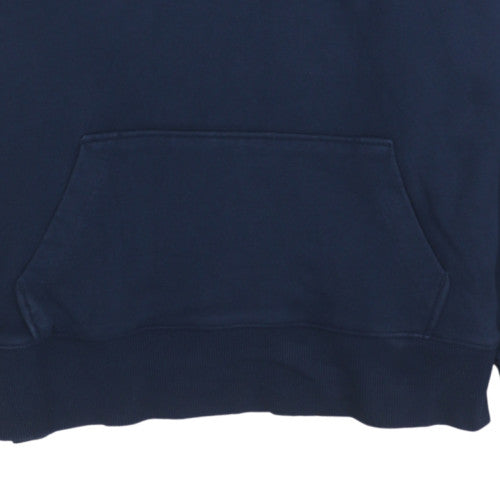 Tommy Jeans Men's Blue XS Pullover Hoodie Classic Logo