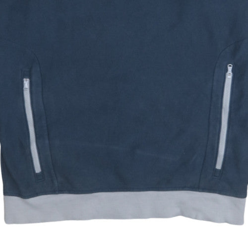 Under Armour Men's Blue Crew Neck Pullover Sweatshirt Small