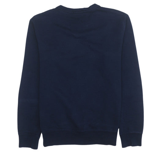 Ralph Lauren Men's Blue Small Pullover Logo Sweatshirt