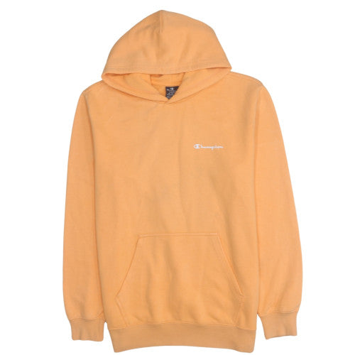 Champion Men's Beige Pullover Hoodie Large Cotton Blend