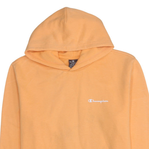 Champion Men's Beige Pullover Hoodie Large Cotton Blend