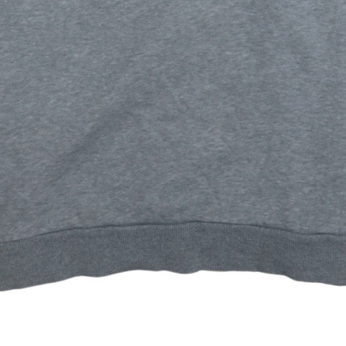 Puma Mens Grey Pullover Sweatshirt L Lightweight Crew Neck