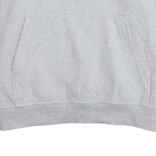 Nike Women’s Grey Pullover Hoodie L Drawstring Fleece Sweatshirt