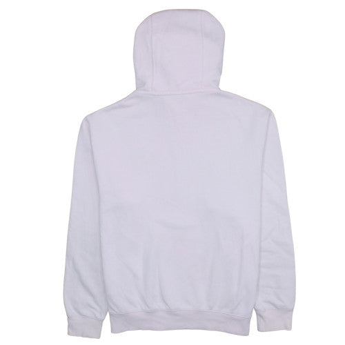 Nike Women Pink Pullover Hoodie Large Cotton Blend Casual