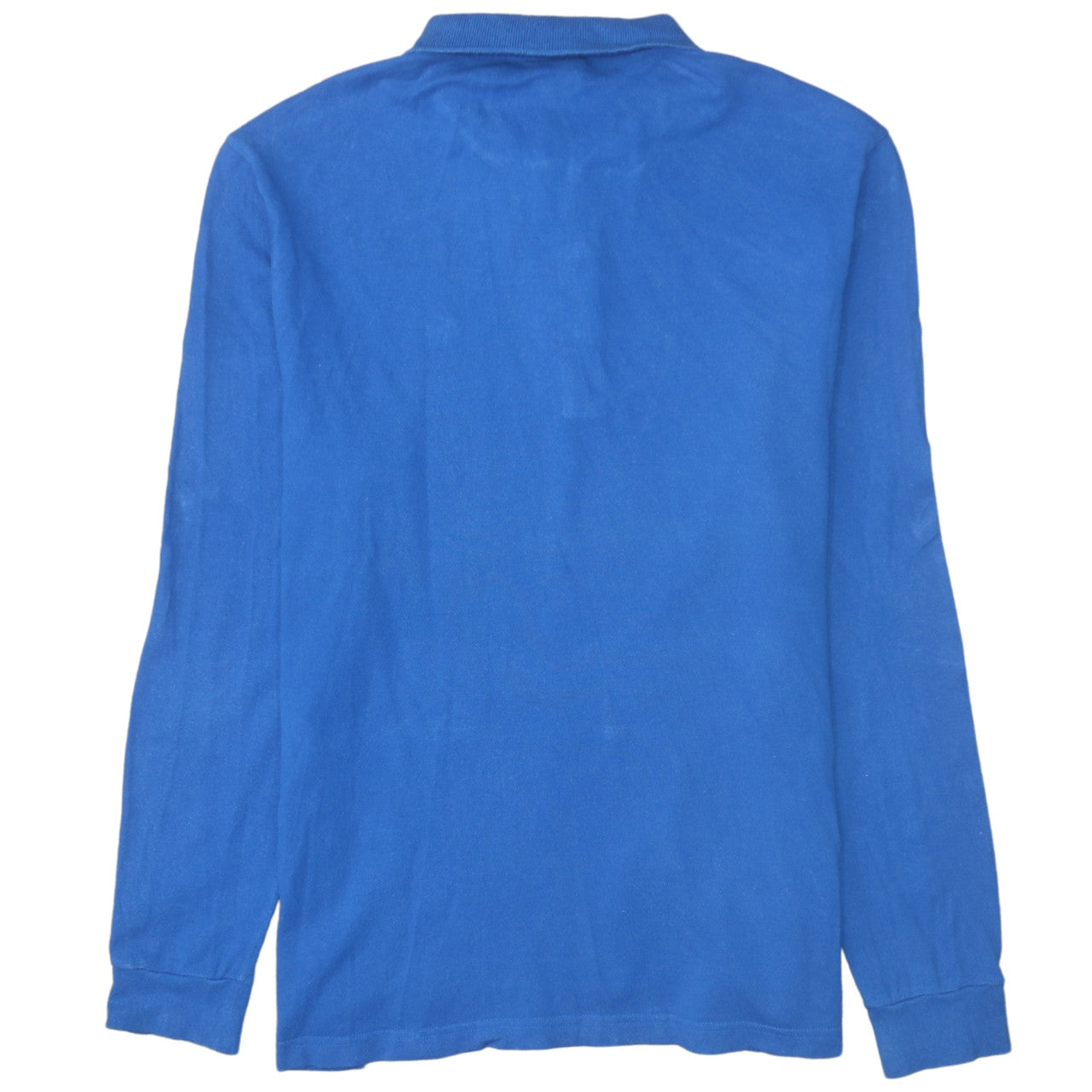 Lacoste Men's Blue Long Sleeve Cotton Polo Shirt Size M