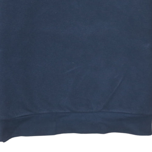 Champion Boys Black XL 13-14 Years Crew Neck Logo Sweatshirt