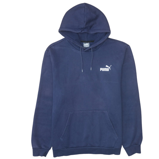 Puma Men's Blue XL Pullover Hoodie Fleece Sweatshirt