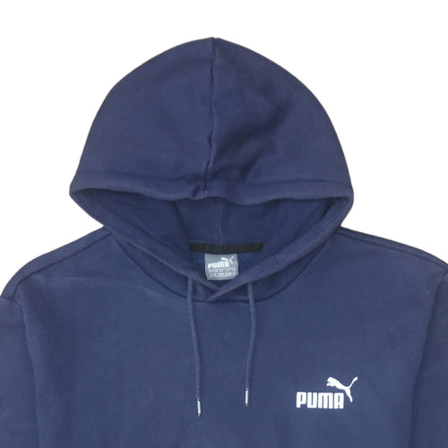 Puma Men's Blue XL Pullover Hoodie Fleece Sweatshirt