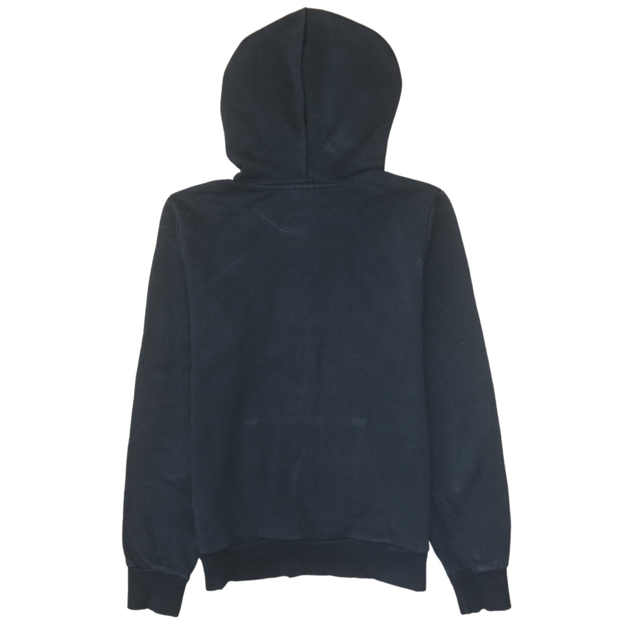Adidas Women Black Pullover Hoodie Size 10 Logo Hooded Sweatshirt