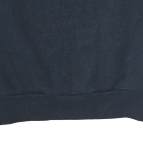 Adidas Women's Black Crew Neck Long Sleeve Sweatshirt Size S 8-10