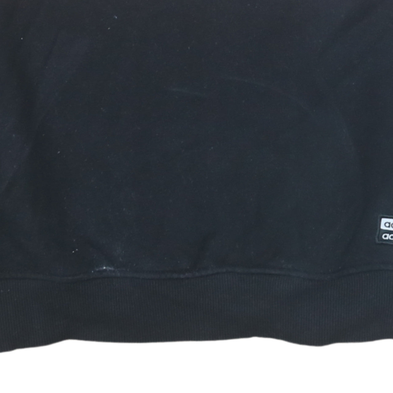 Adidas Womens Black Pink Crew Neck Pullover Sweatshirt Size 10