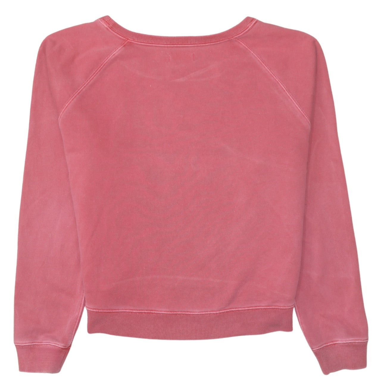 Calvin Klein Jeans Womens Pink Small Pullover Logo Sweatshirt