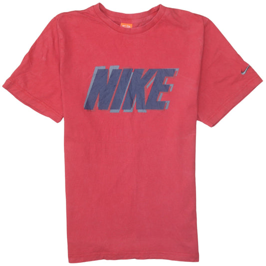 Nike Men’s Red Graphic Logo Athletic Dept Cotton T-Shirt Size L